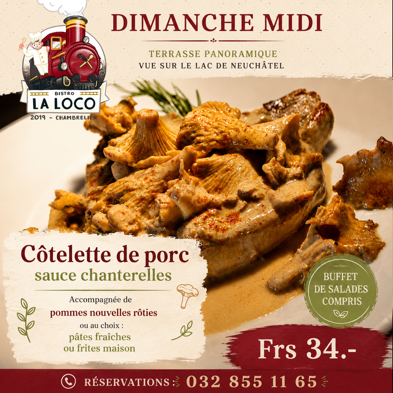 Dimanche midi à La Loco