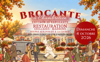 Brocante & Marché aux Puces RDV le 4 octobre 2026